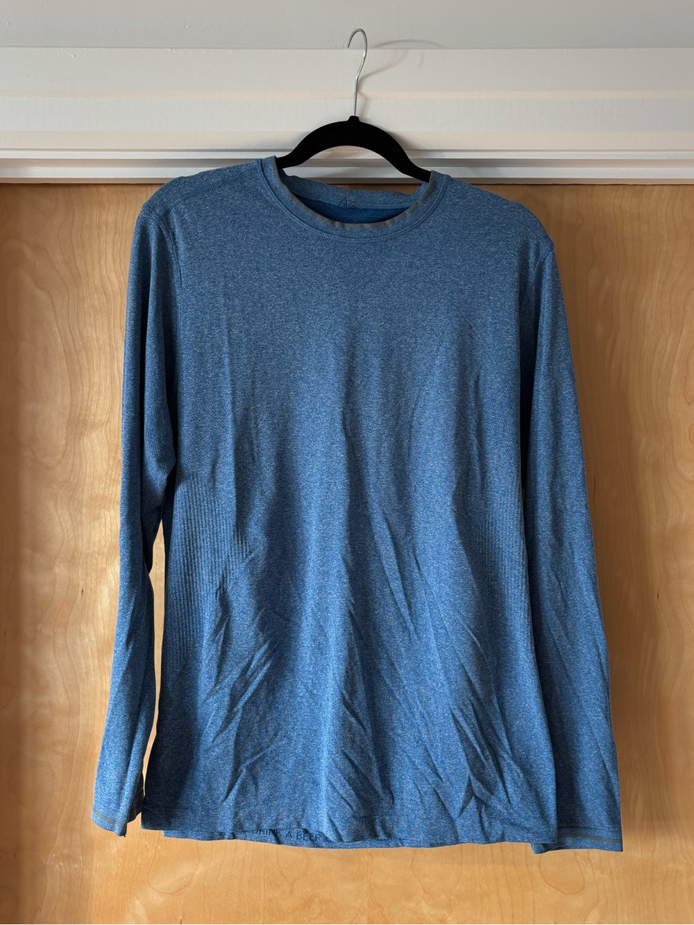 lululemon athletica Men's Long Sleeve Crewneck - Blue